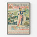 Vintage Poster of Montecatini Thermal Baths - Art Deco Poster Italy