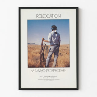 Poster Relocation A Navajo Perspective - Authentic Wall Decoration