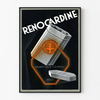 Vintage Poster Renocardine Plant-Based Diuretic