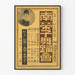 Vintage Japanese poster of a dance performance by Eiko Minami