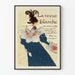 Vintage Poster La Revue Blanche for Wall Decoration