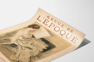 Vintage Poster of the Artistic and Literary Era Review