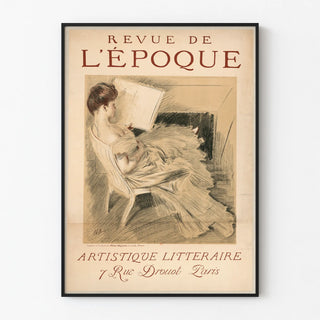 Vintage Poster of the Artistic and Literary Era Review