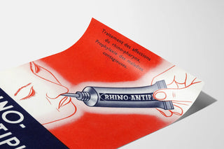Vintage Poster Rhino-Antipiol Treatment of Rhino-Pharynx Conditions