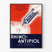 Vintage Poster Rhino-Antipiol Treatment of Rhino-Pharynx Conditions