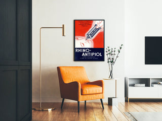 Vintage Poster Rhino-Antipiol Treatment of Rhino-Pharynx Conditions
