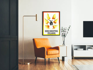 Vintage advertising poster Rhino-Borostyrol Stillargol