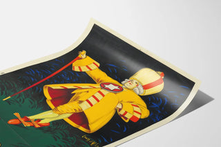 Vintage Poster Rhum Charleston Bordeaux 1925