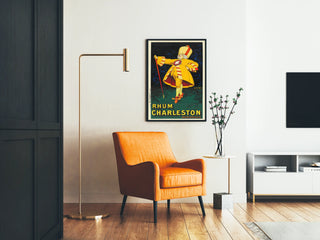 Vintage Poster Rhum Charleston Bordeaux 1925