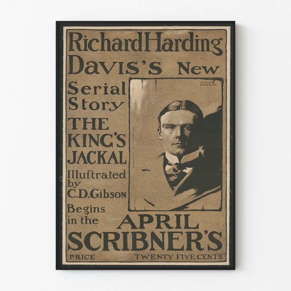 Vintage poster of Richard Harding Davis - The King's Jackal