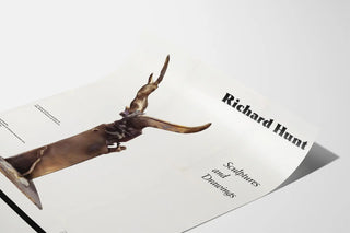 Richard Hunt Sculptures and Drawings Poster