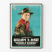 Vintage Western Poster Riddle Gawne with William S. Hart