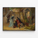 Decorative poster Rigoletto classic scene — framed artwork on a wall