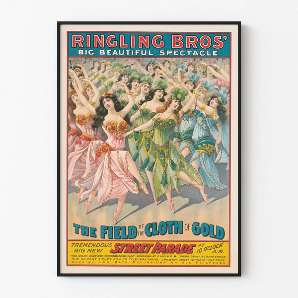 Vintage Poster Parade Ringling Bros - Street Parade March