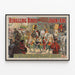 Vintage Poster Ringling Bros. Jeanne d'Arc Spectacle — framed artwork on a wall