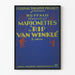 Vintage Puppet Poster Buffalo - Rip Van Winkle