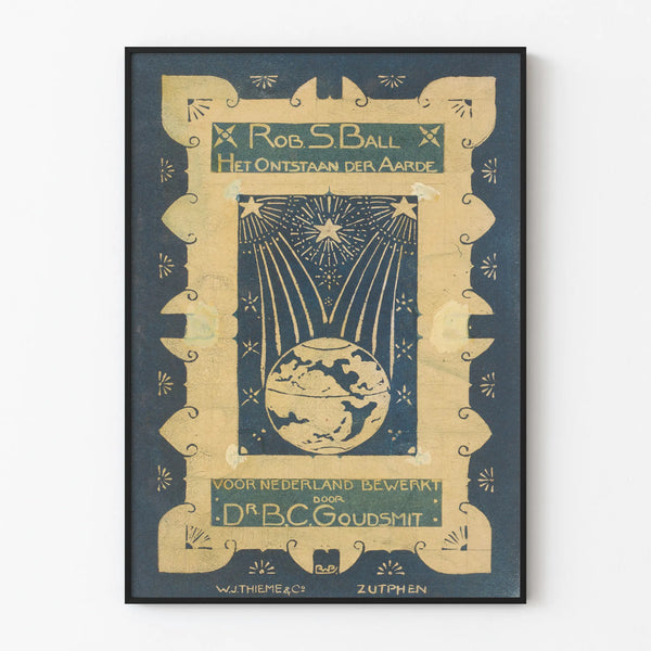 Retro Poster Wall Decoration Rob S. Ball - Origin of the Earth