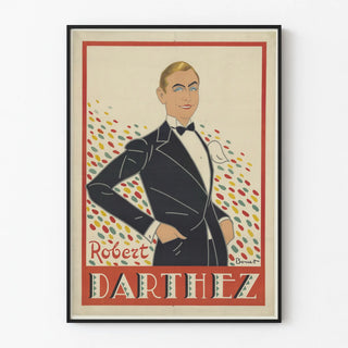 Robert Darthez Style Art Deco Poster
