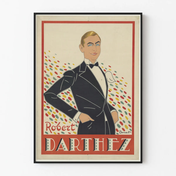 Robert Darthez Style Art Deco Poster