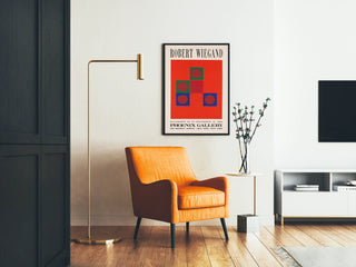 Robert Wiegand Exhibition Poster at the Phoenix Gallery 1966