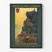 Vintage Poster of Rocamadour - Car Circuits of Haut-Quercy and Bas-Limousin