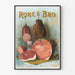 Vintage Poster Rohe & Bro. Fine Deli