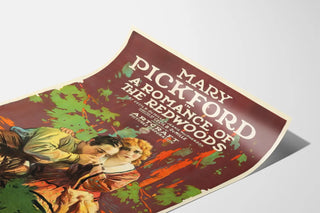 Vintage Poster Romance of the Redwoods Mary Pickford