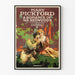 Vintage Poster Romance of the Redwoods Mary Pickford