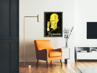 Vintage poster Romarène yellow as a quince