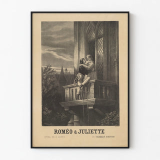 Poster Romeo and Juliet - Opera by Charles Gounod
