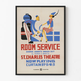 Vintage poster Room Service Théâtre St. Charles