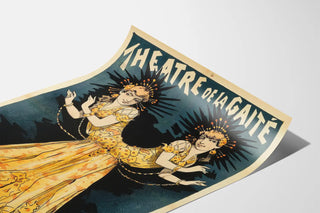 Vintage Poster of the Gaîté Rosa-Josepha Theatre Art Nouveau