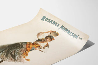 Vintage Poster of Rosabel Morrison in Carmen