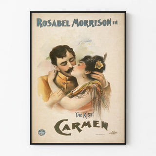 Vintage Carmen Poster with Rosabel Morrison