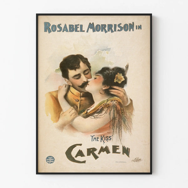 Vintage Carmen Poster with Rosabel Morrison