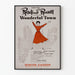 Vintage Poster Wonderful Town with Rosalind Russell