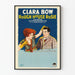 Vintage Film Poster Rough House Rosie with Clara Bow
