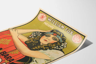 Vintage Salomé poster with Theda Bara
