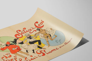 Poster Salon des Cent - Exhibition Galleries of the Pen — artwork view