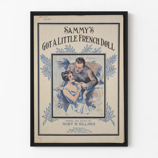 Vintage Poster Sammy’s Got a Little French Doll