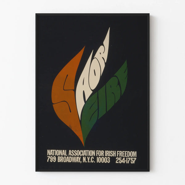 Saor Éire Poster for Political Wall Decoration