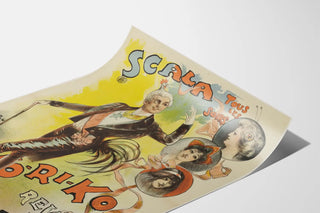 Vintage poster Scala Ko-Ri-Ko revue by P.L. Flers