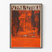 Vintage poster Scene and Art 1909 antique ruins decor
