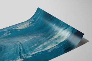 Alaska Inside Passage Glaciers Poster — artwork view