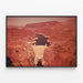 Hoover Dam Poster Arizona Nevada Wall Art — framed artwork on a wall