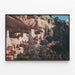 Decorative poster of Mesa Verde National Park - Spruce Tree House, Colorado — framed artwork on a wall