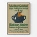 Vintage poster of Scheiblers Kochbuch cookbook