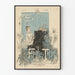 Decorative Poster Scherzo for Piano by Francis Thome