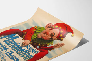 Vintage Puppet Theater Schichtl's Poster