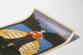 Vintage Poster from Schirmer's Library of Musical Classics